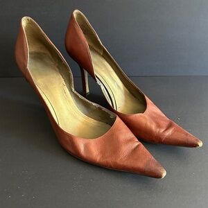 Nine West 3" Pointed toed Heels- Brown